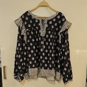 Vineyard Vines Fleur De Leaf Quilted Top